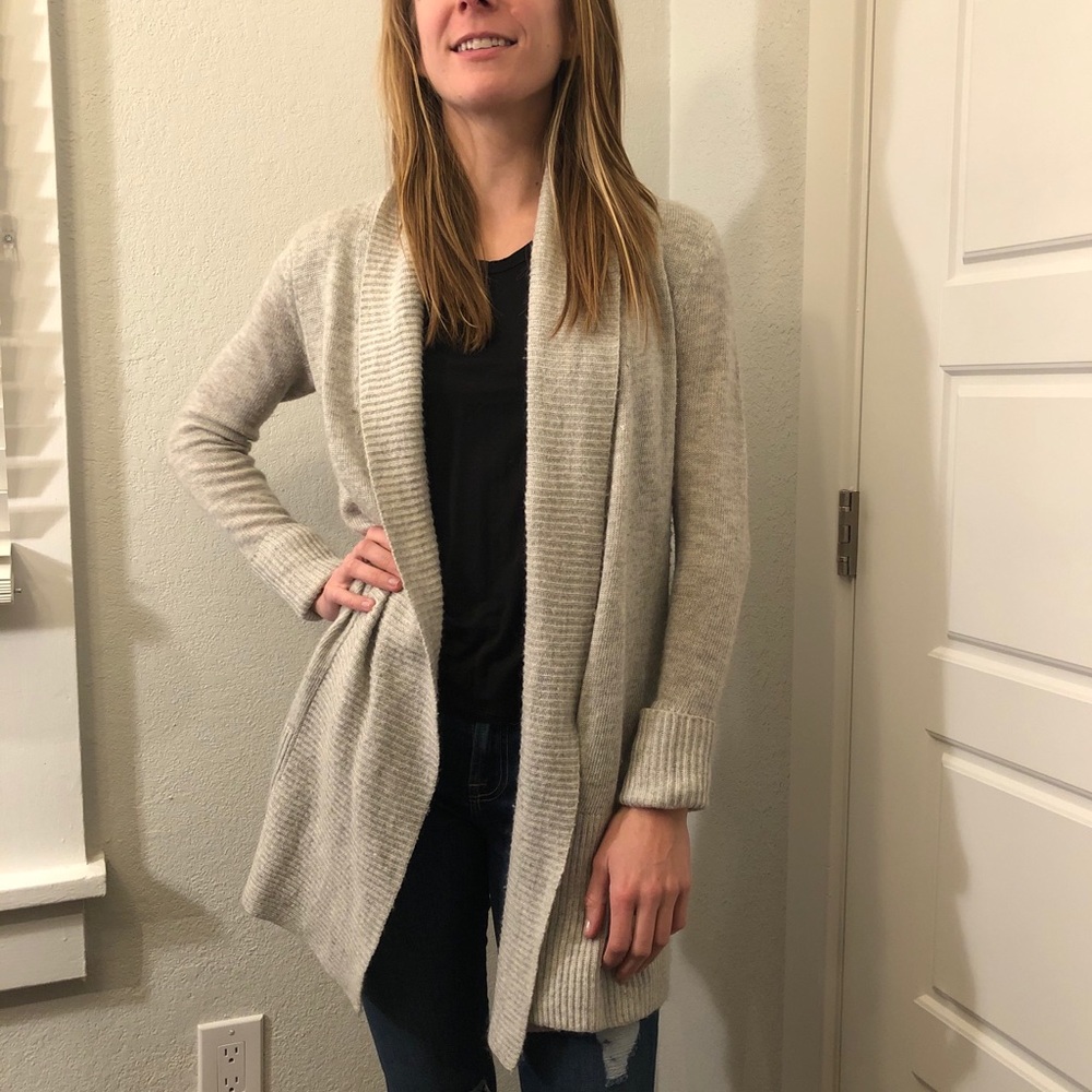 SOLD-- Lovestitch cardigan- grey